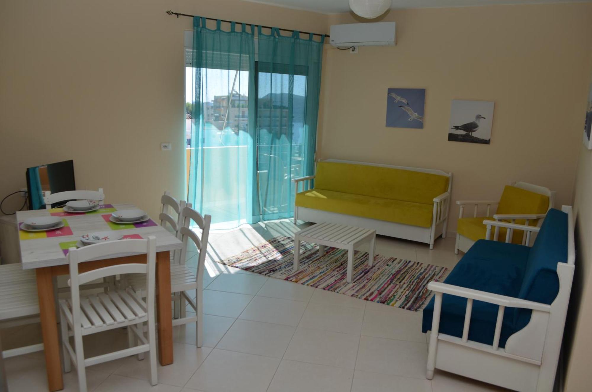Sunset Penthouse Apartment Sarande Ngoại thất bức ảnh
