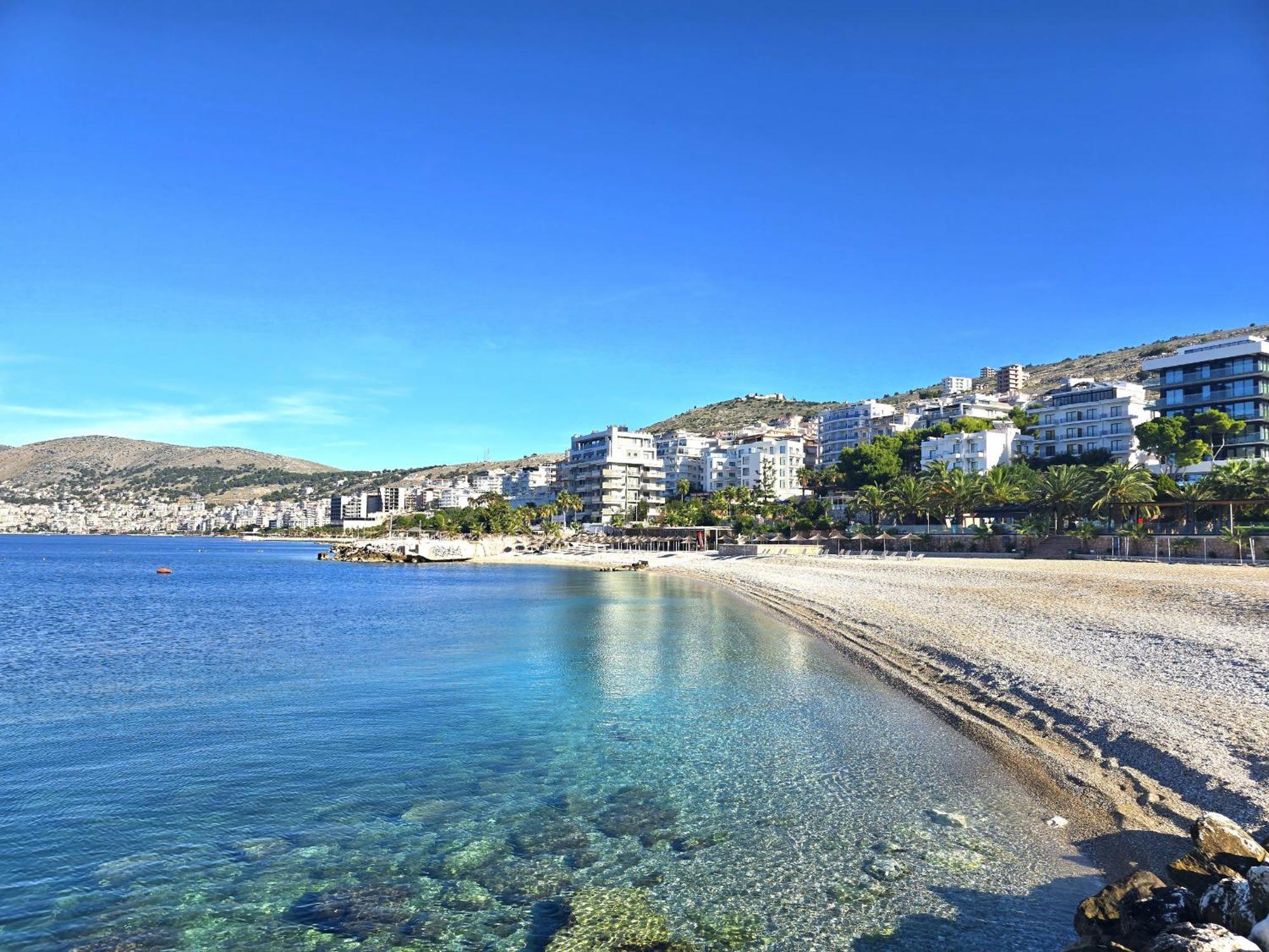 Sunset Penthouse Apartment Sarande Ngoại thất bức ảnh
