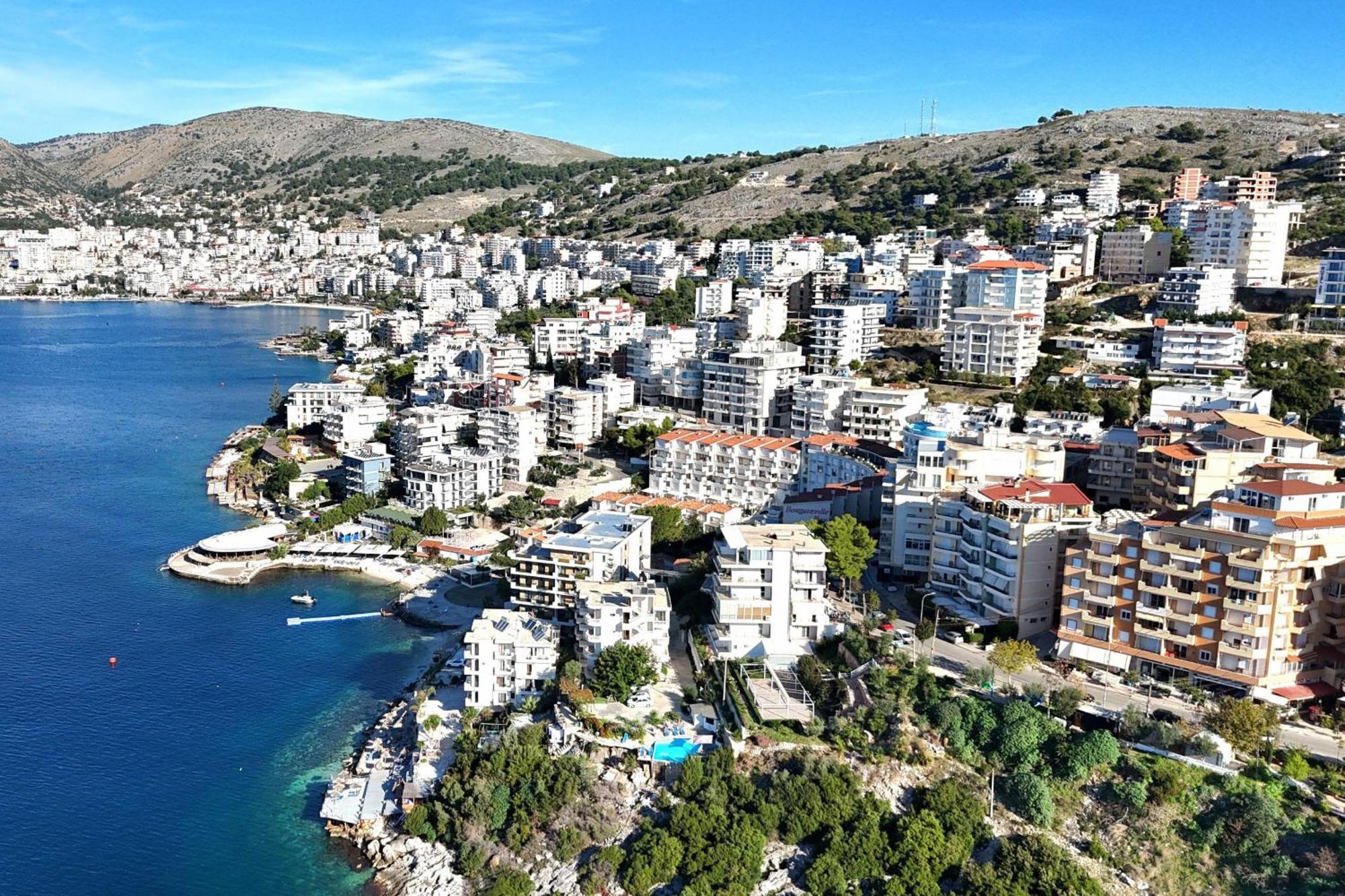 Sunset Penthouse Apartment Sarande Ngoại thất bức ảnh