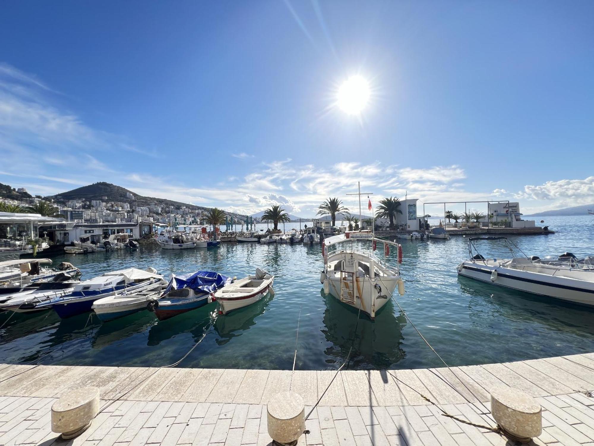 Sunset Penthouse Apartment Sarande Ngoại thất bức ảnh