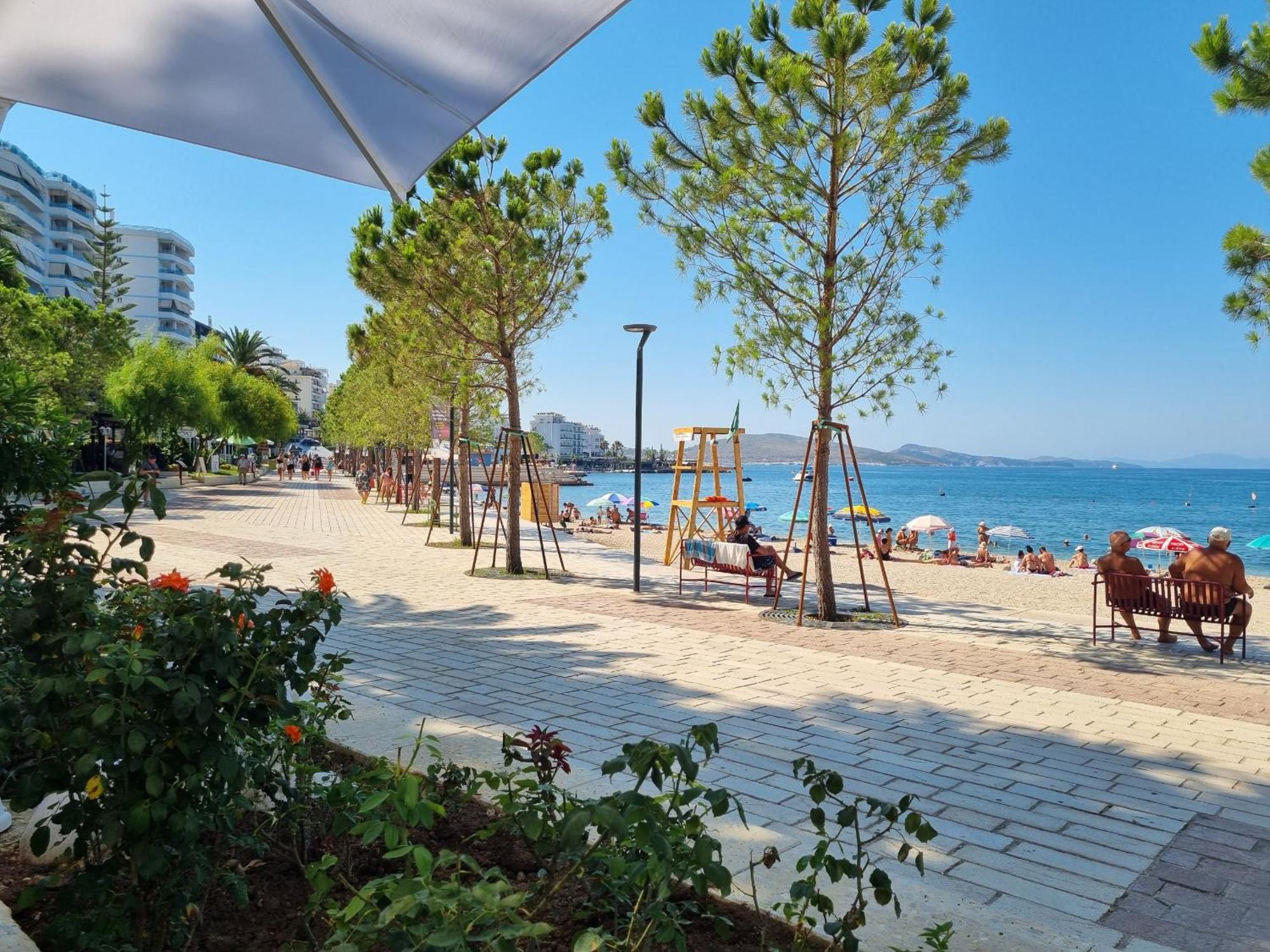Sunset Penthouse Apartment Sarande Ngoại thất bức ảnh
