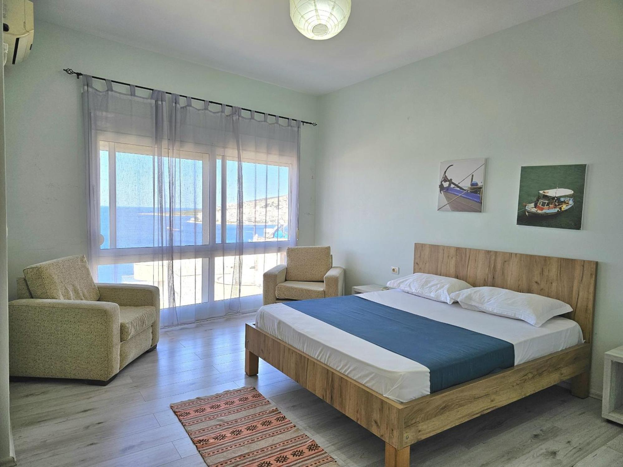 Sunset Penthouse Apartment Sarande Ngoại thất bức ảnh