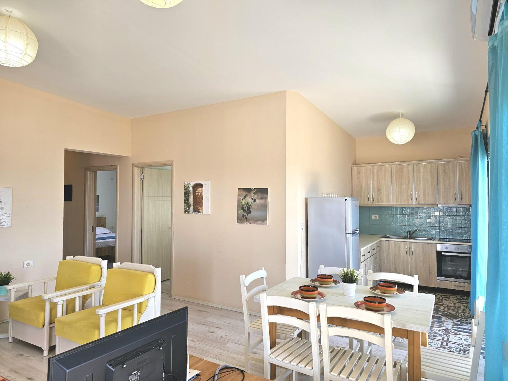 Sunset Penthouse Apartment Sarande Ngoại thất bức ảnh