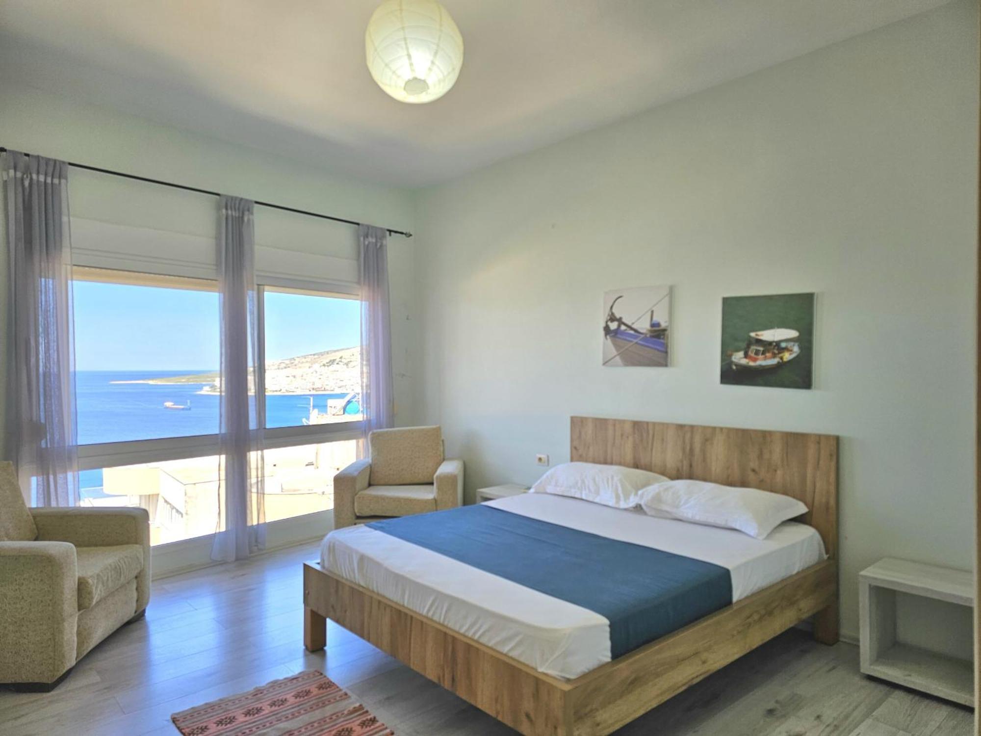 Sunset Penthouse Apartment Sarande Ngoại thất bức ảnh