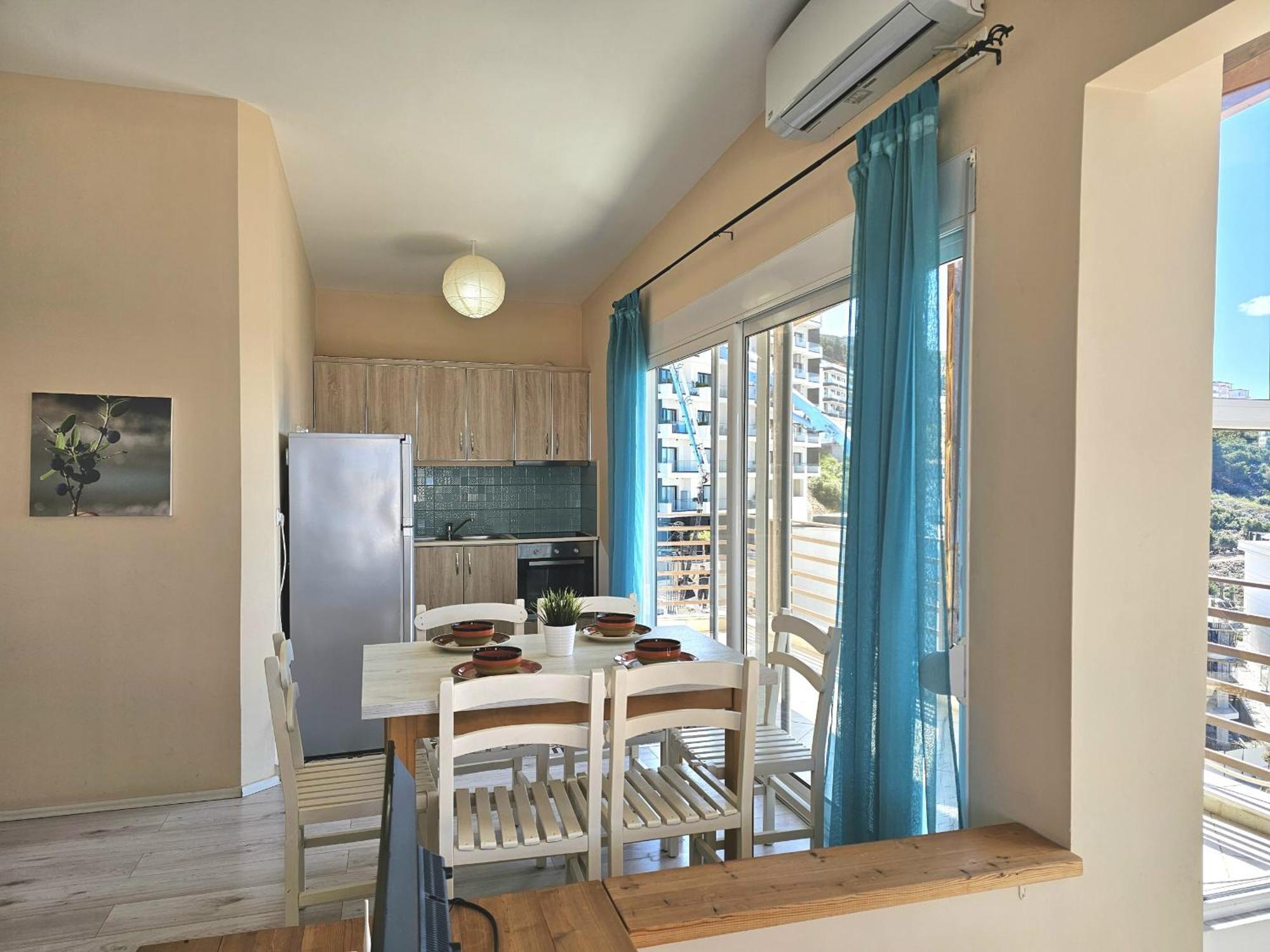 Sunset Penthouse Apartment Sarande Ngoại thất bức ảnh