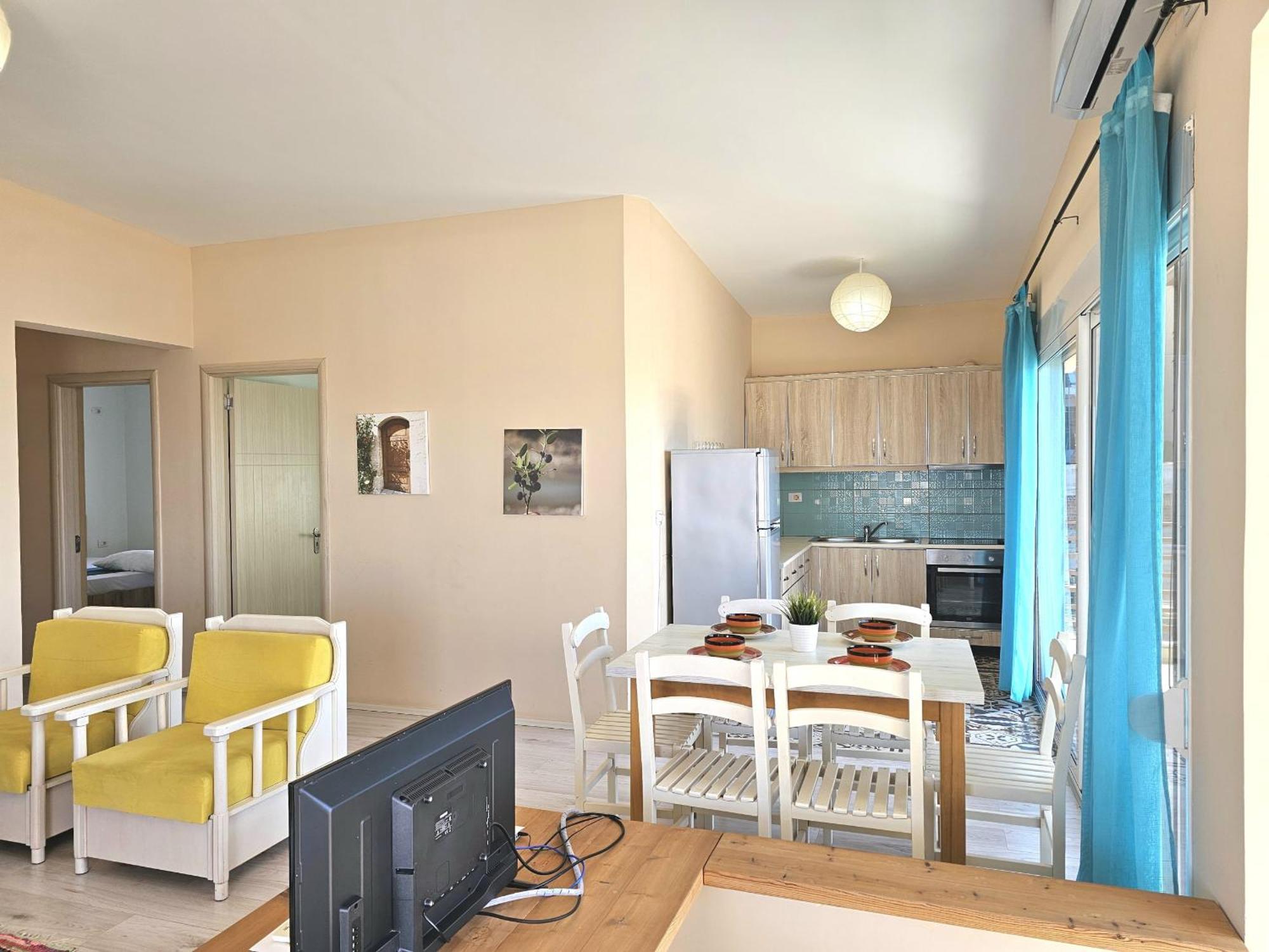 Sunset Penthouse Apartment Sarande Ngoại thất bức ảnh