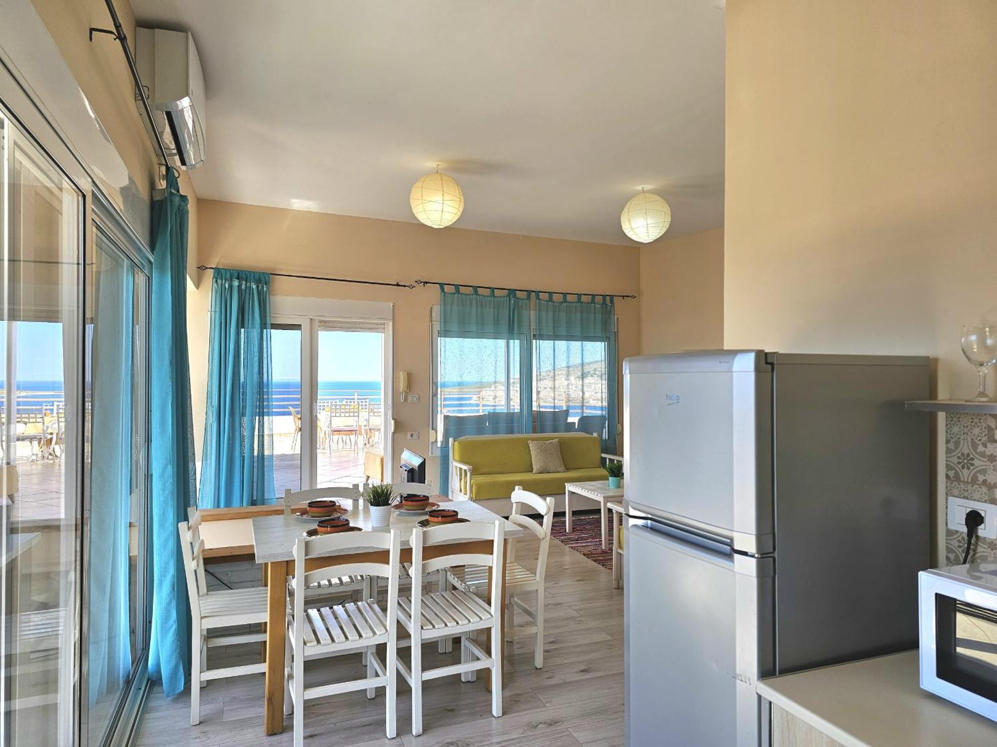 Sunset Penthouse Apartment Sarande Ngoại thất bức ảnh