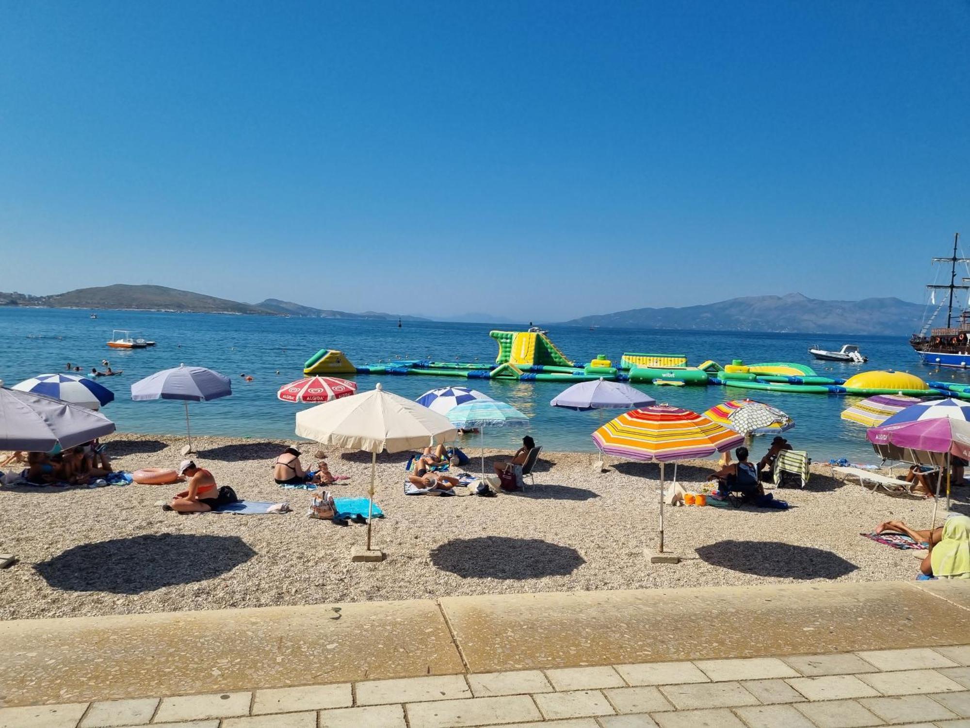 Sunset Penthouse Apartment Sarande Ngoại thất bức ảnh